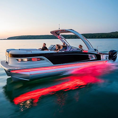 Factory Best New 19 Ft Mini Ocean Lake Bay Lightweight Pontoon Deck Boat With Bass Buggy for Sale